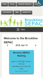 Mobile Screenshot of brooklinesepac.org